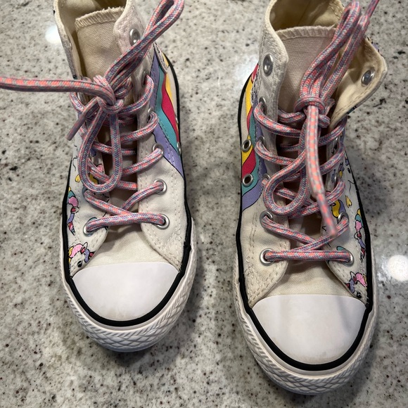 Unicorn Rainbow Converse Size 13 - Picture 3 of 16